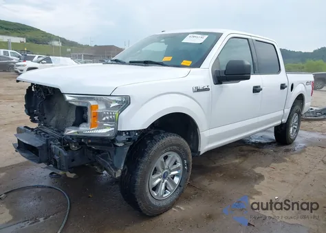 2018 Ford F-150 Xlt from USA, damaged, VIN 1FTEW1EG5JKF15596